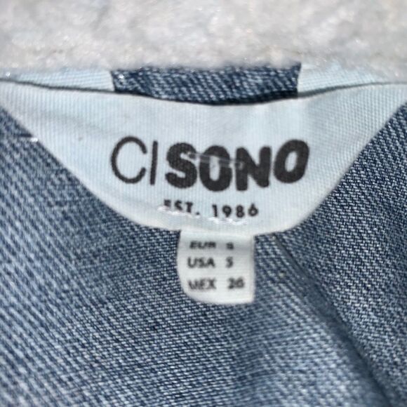 Ci Sono Juniors Distressed Denim Jacket - Picture 5 of 7